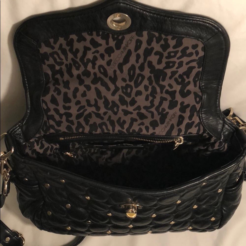 Rebecca Minkoff Casanova Black Quilted Satchel - Picture 3 of 4